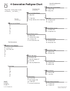 4 generation pedigree chart
